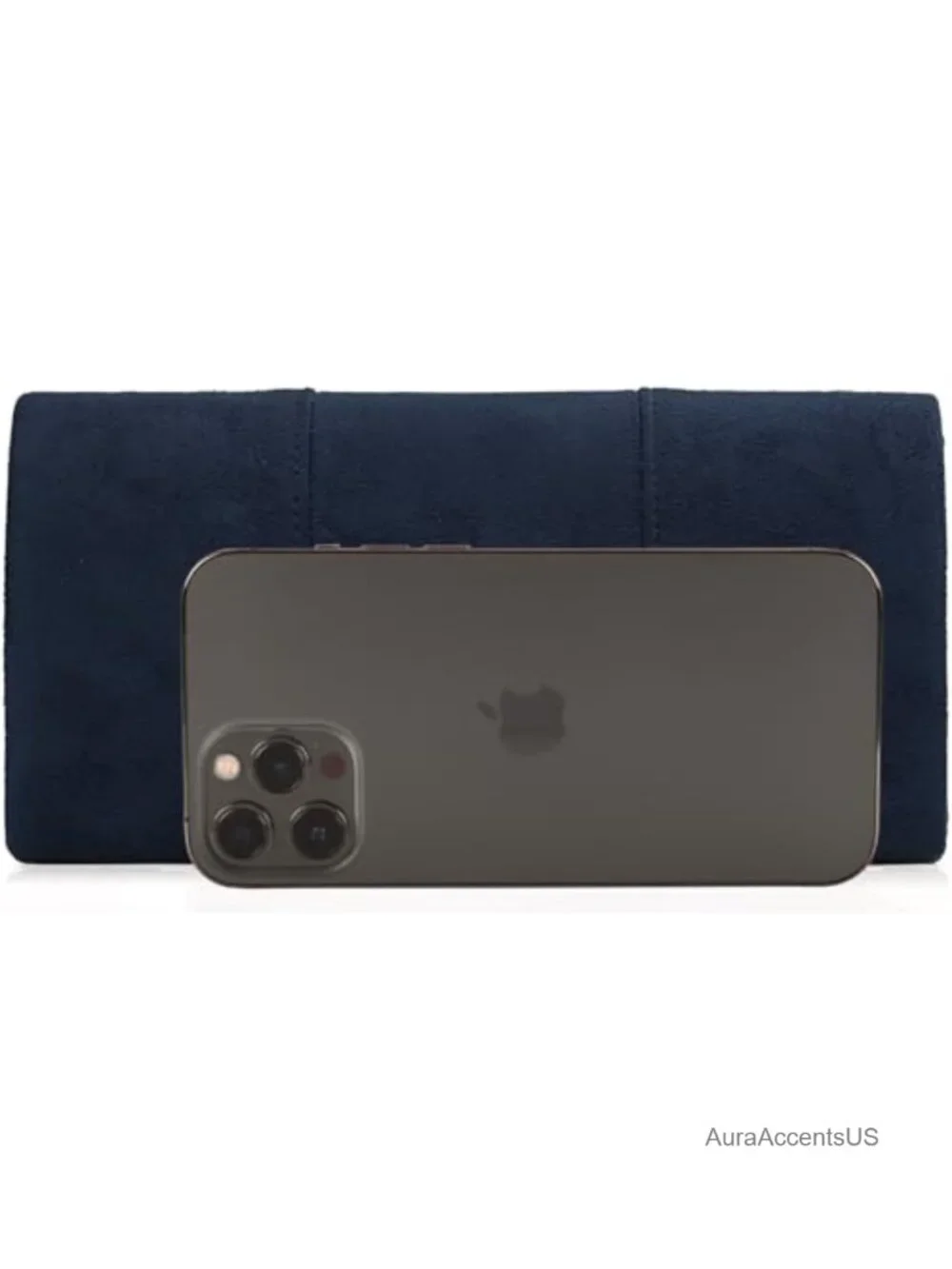 Faux Suede Envelope Clutch Purse Evening Velvet Handbag Foldover Shoulder